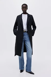 Tie-Belt Coat