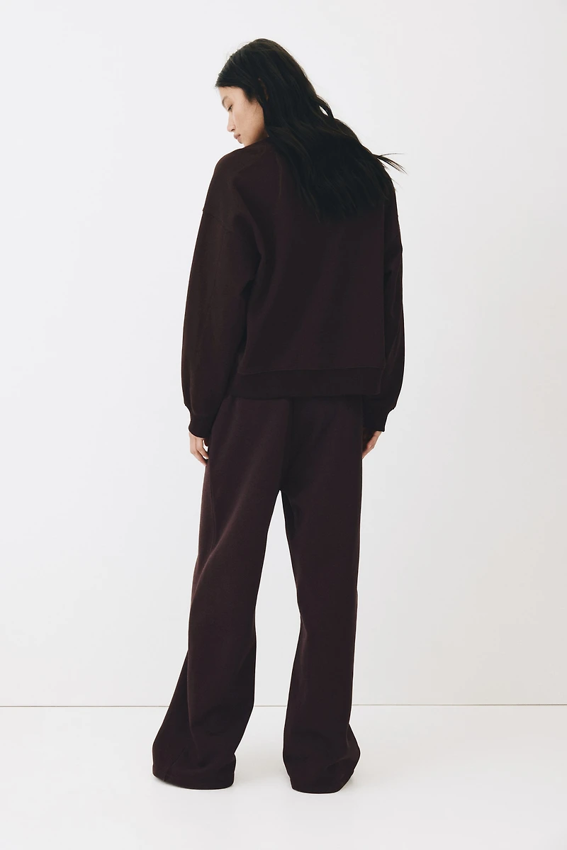 Sweatshirt with Printed Motif