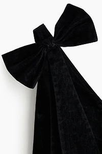 Bow-Detail Mini Dress