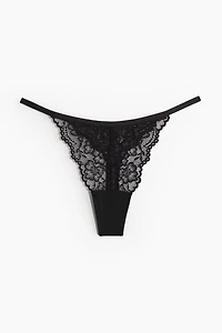 3-pack Lace Thong Briefs