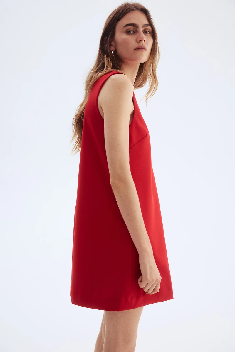 Twill Shift Dress