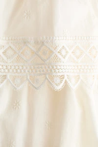 MAMA Robe d'allaitement avec dentelle