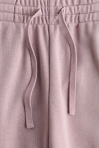 Pleat-Front Sweatpants