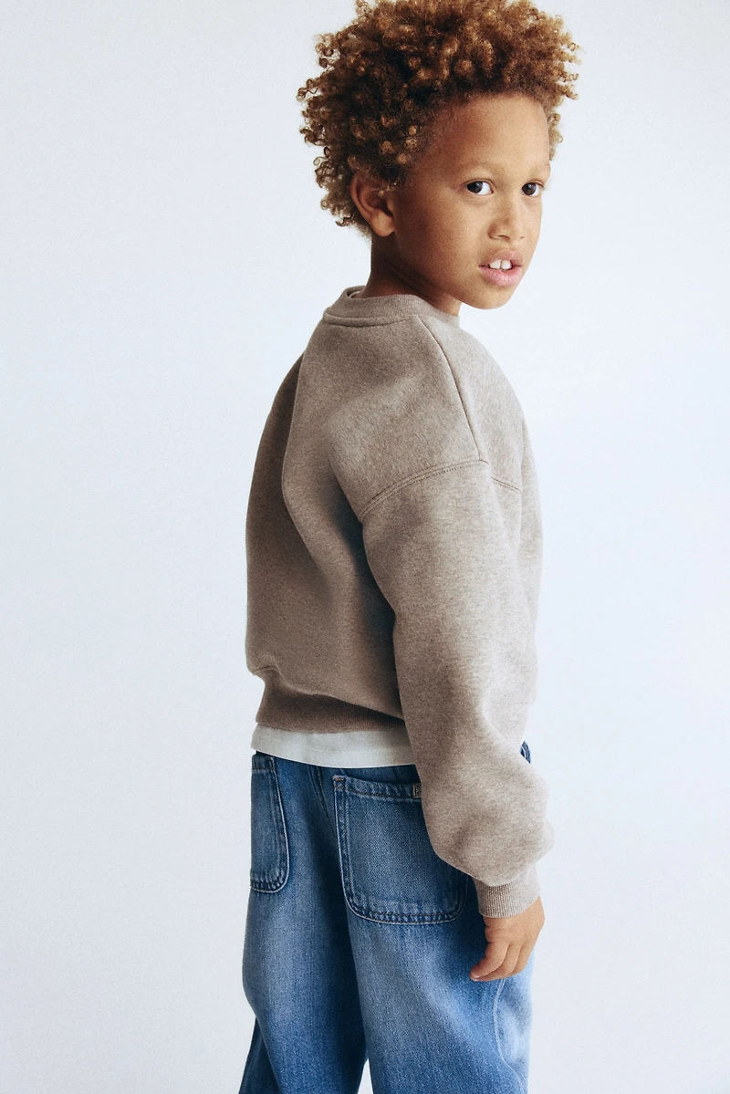 Cotton Denim Joggers