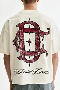 T-shirt imprimé grande taille