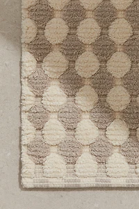 Patterned Cotton Bath Mat