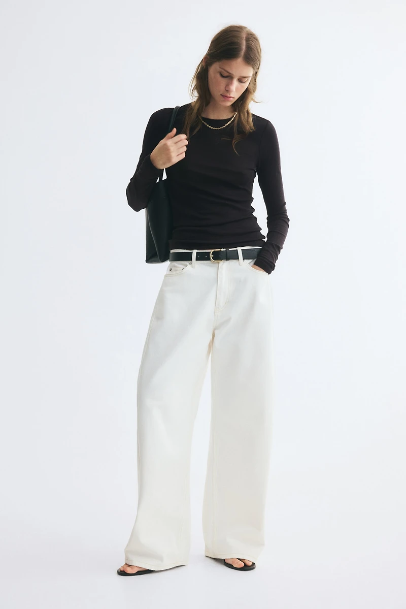 Pima Cotton Jersey Top