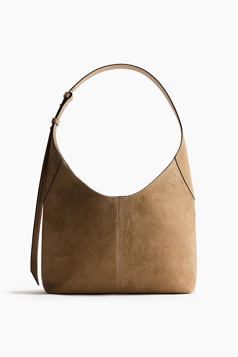 Suede Shoulder Bag