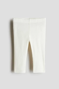 Ribbed Cotton Leggings