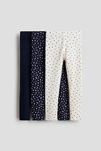 3-Pack Cotton Leggings