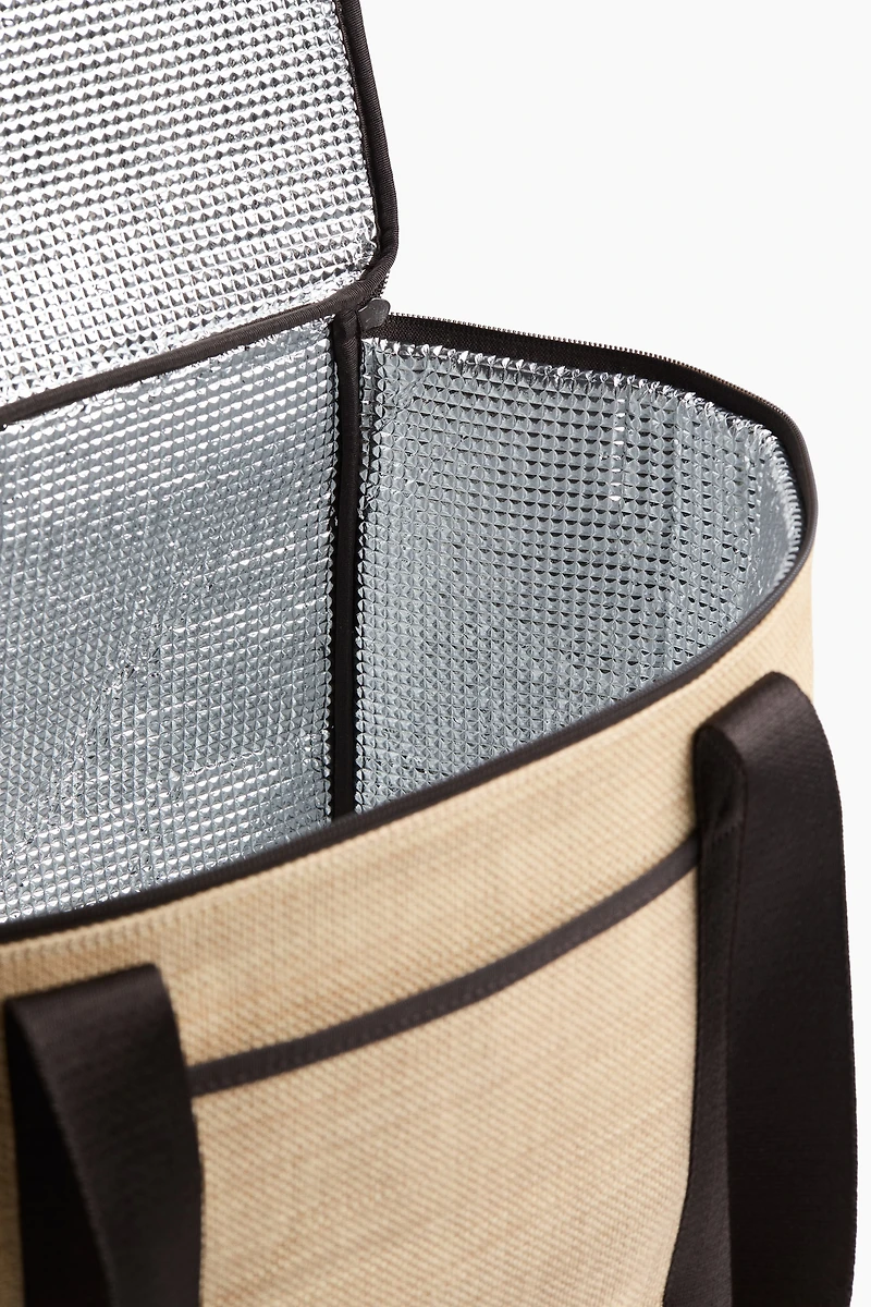 Straw-Look Cooler Bag