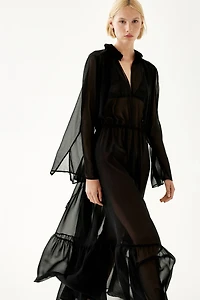 Robe maxi vaporeuse