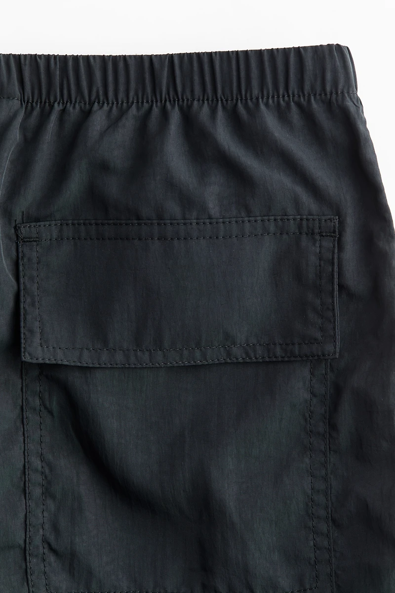Nylon Parachute Pants