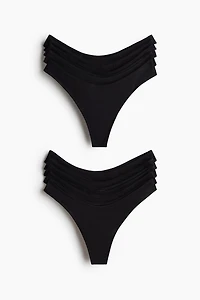 10-pack Cotton Thong Briefs