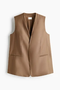 Wool-Blend Vest