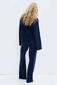 Fine-Knit Pants