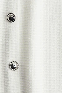 Textured Jersey Vest
