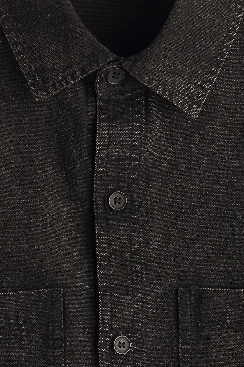 Relaxed-Fit Cotton Canvas Shirt