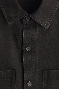 Relaxed-Fit Cotton Canvas Shirt