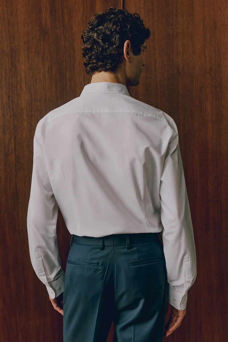Slim Fit Easy-iron Shirt
