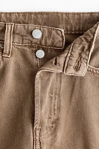 Straight High Waist Ankle Jeans