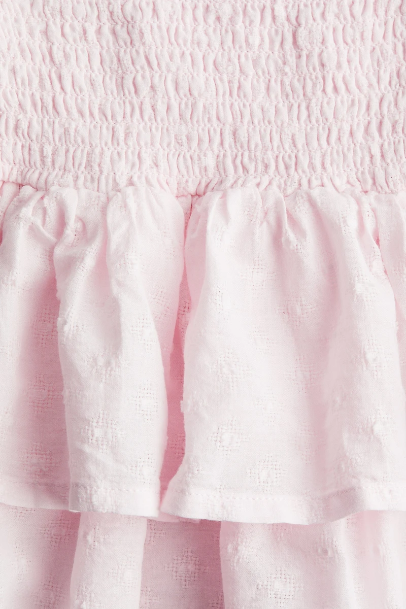 Smocked Skirt