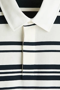 Loose-Fit Cotton Rugby Shirt