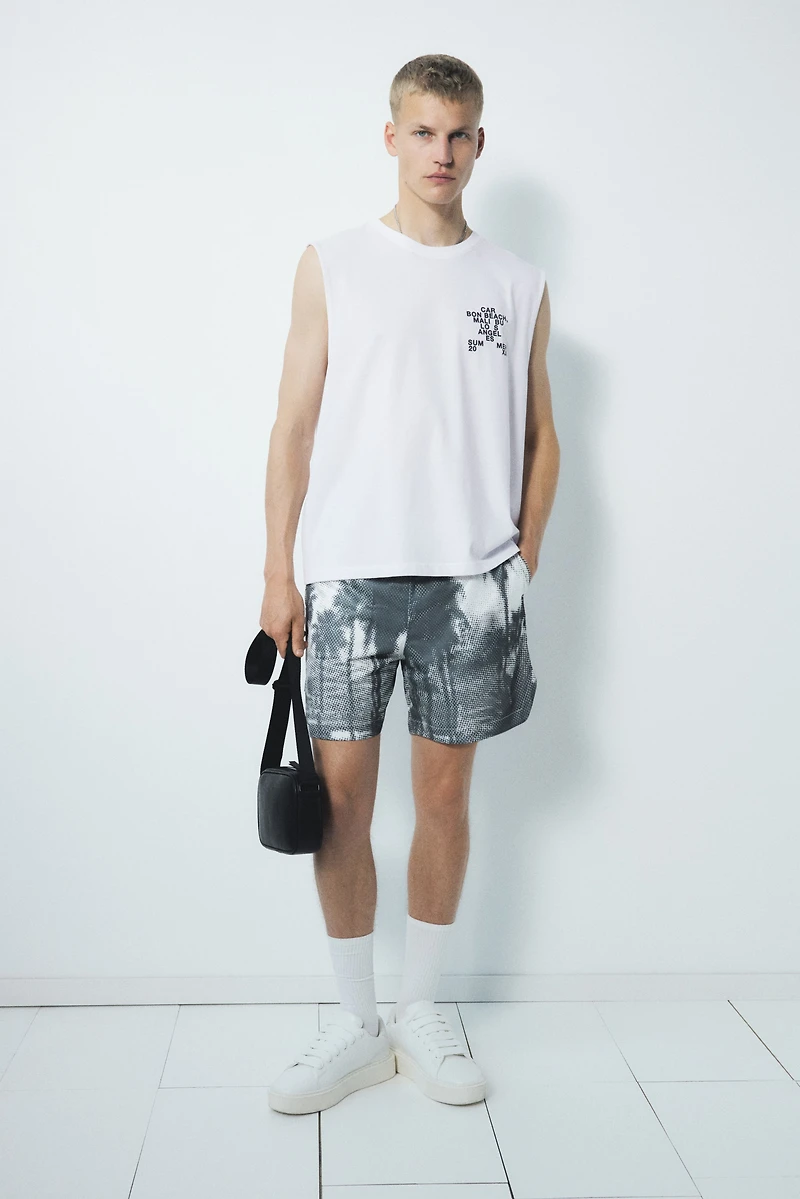 Débardeur imprimé ample