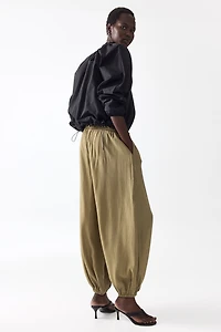 Balloon Pants with Drawstring