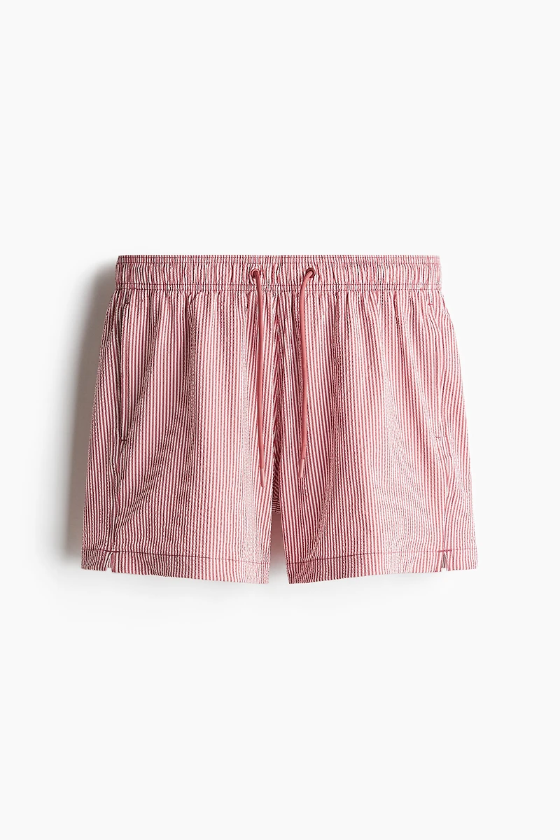 Seersucker Swim Shorts