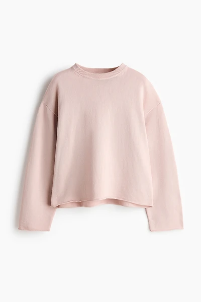 Rolled-Edge Sweater
