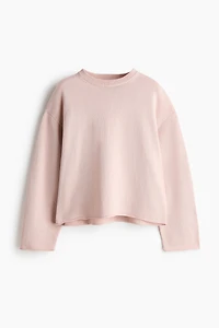 Rolled-Edge Sweater