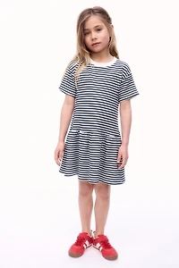 Robe en jersey jacquard