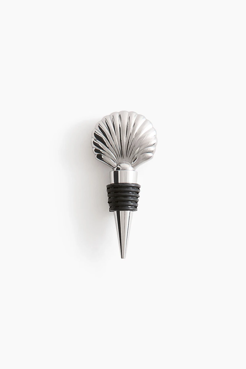 Seashell-Shaped Bottle Stopper