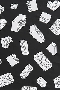 Patterned Cotton Fitted Sheet