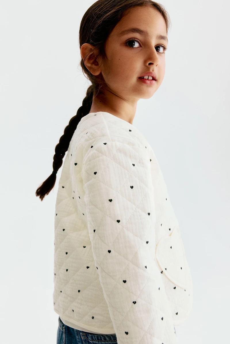 Quilted Muslin Jacket