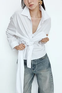 Tie-Detail Blouse