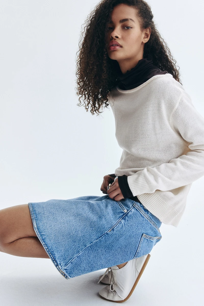 Off-the-Shoulder Sweater