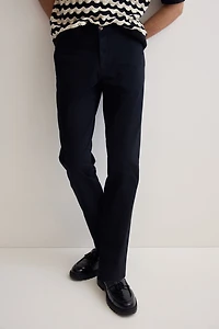 Slim-Fit Cotton Chinos