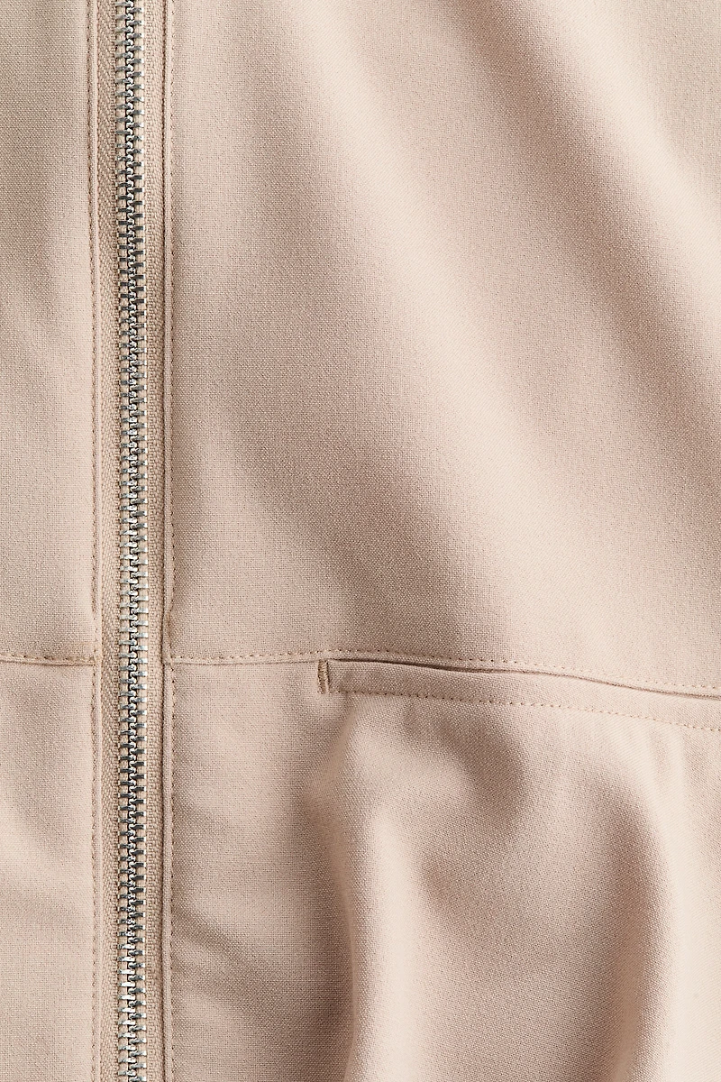 Veste sans manches avec bas à effet ballon