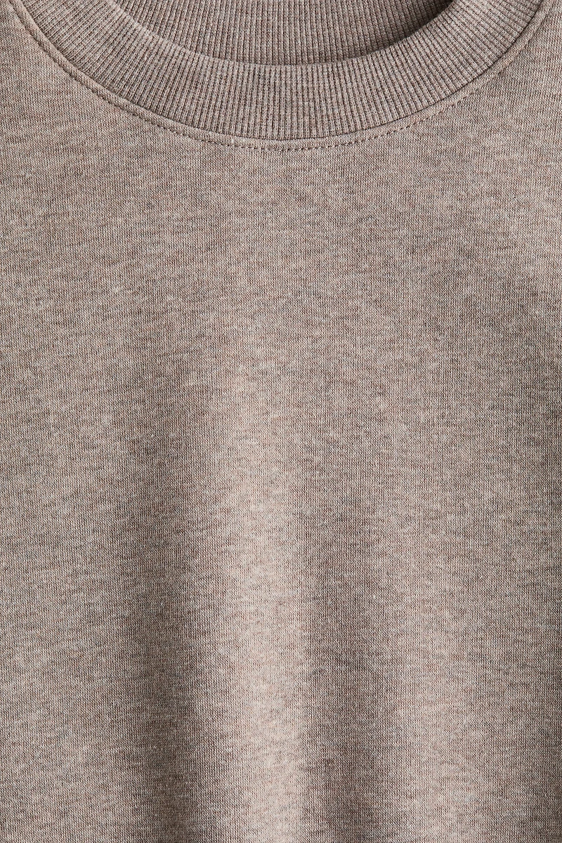 Oversized Brushed-Inside Sweatshirt