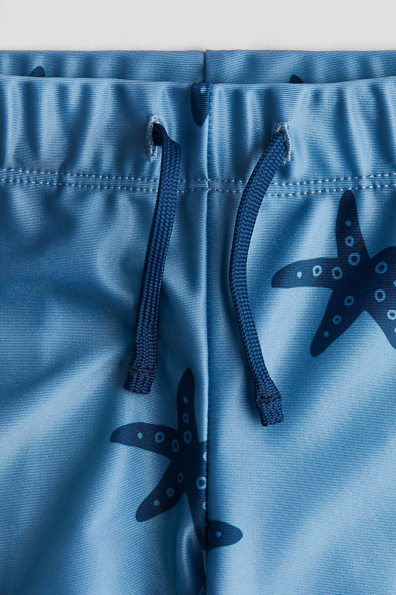 Printed Swim Trunks