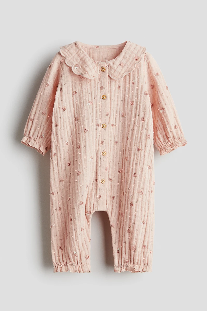Cotton Muslin Romper Suit