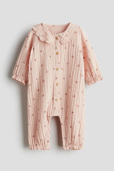 Cotton Muslin Romper Suit