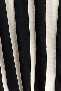 Fine-Knit Boat-Neck Top