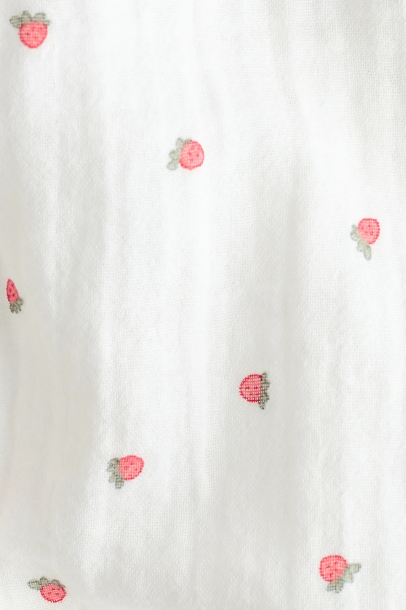 2-Piece Wrapover Muslin Set
