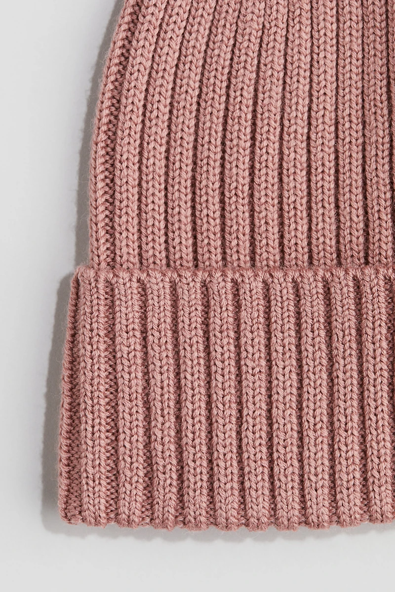 Wool-Knit Beanie