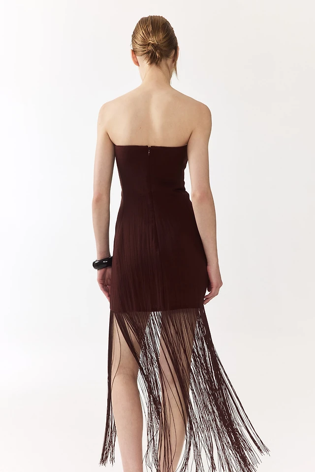 spaghetti bodycon dress Short Strap Mini – The Dress Outlet Esme Plunge Satin Maxi 2Material Tiered Dress Select Shoes Size:47.5