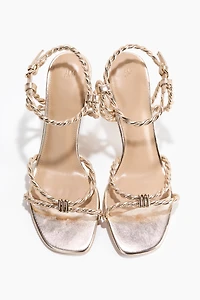 Heeled Strappy Sandals