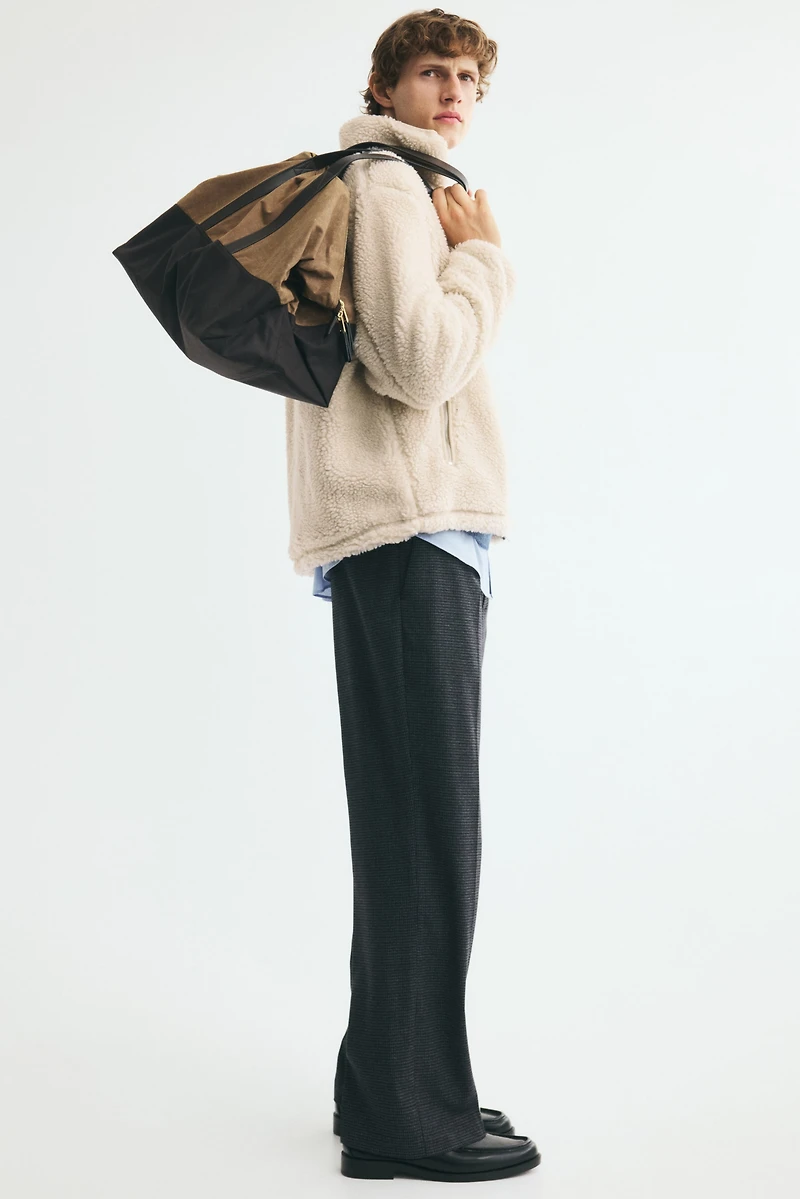 Teddy Fleece Jacket with Zipper